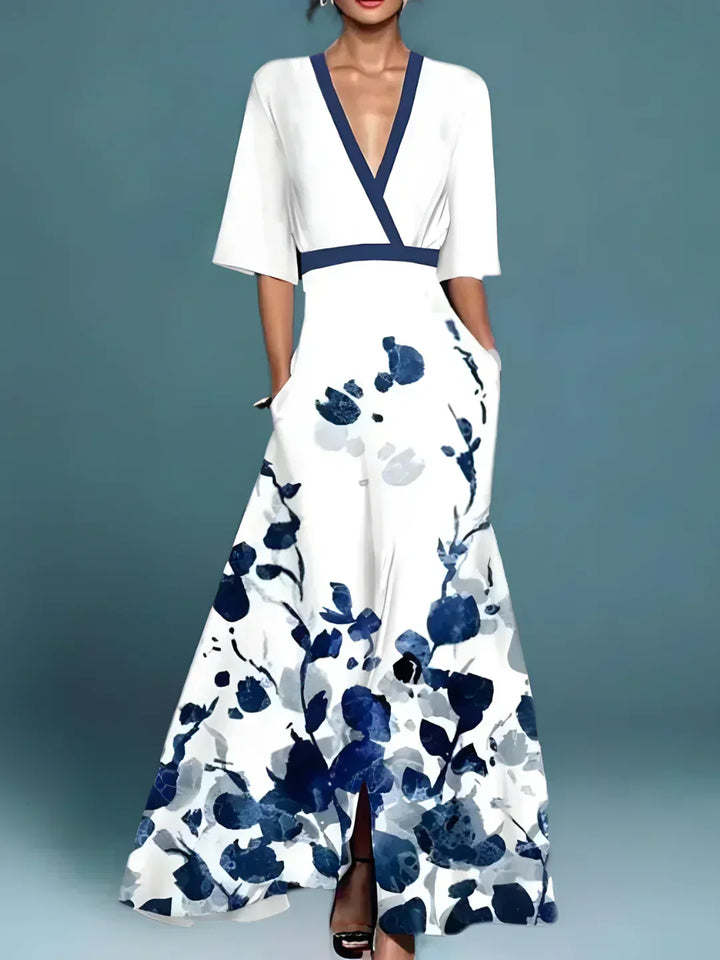Elisa | Elegant Floral Everyday Dress