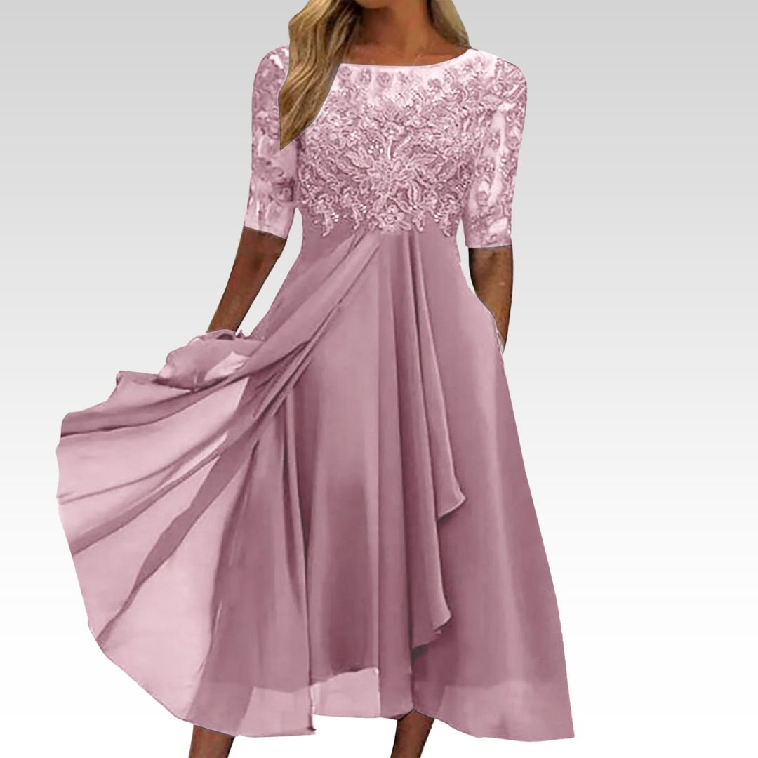 Vanessa | Elegant Evening Maxi Dress