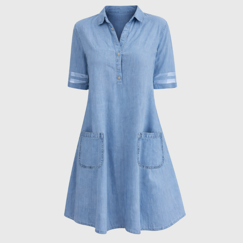 Leila | Classic Everyday Denim Dress