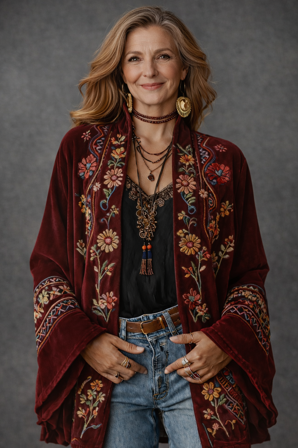Delia | Ornate Bohemian Cardigan