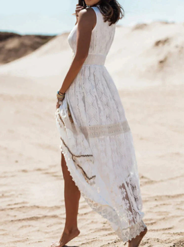 Isabella | Classic Boho Maxi Beach Dress