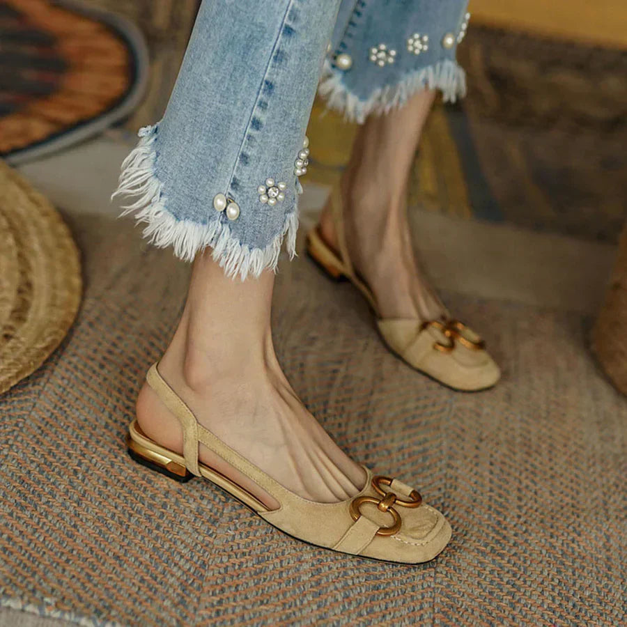 Deborah | Classic Buckle Strap Sandals