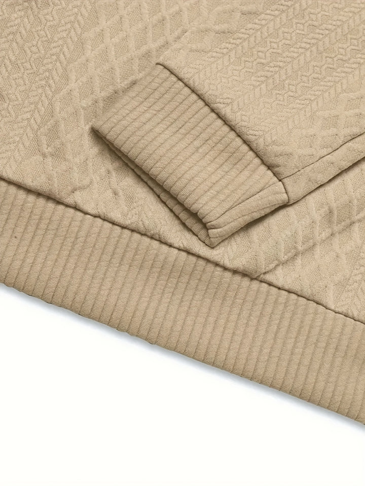 Ellis | Textured Stand-Collar Sweater