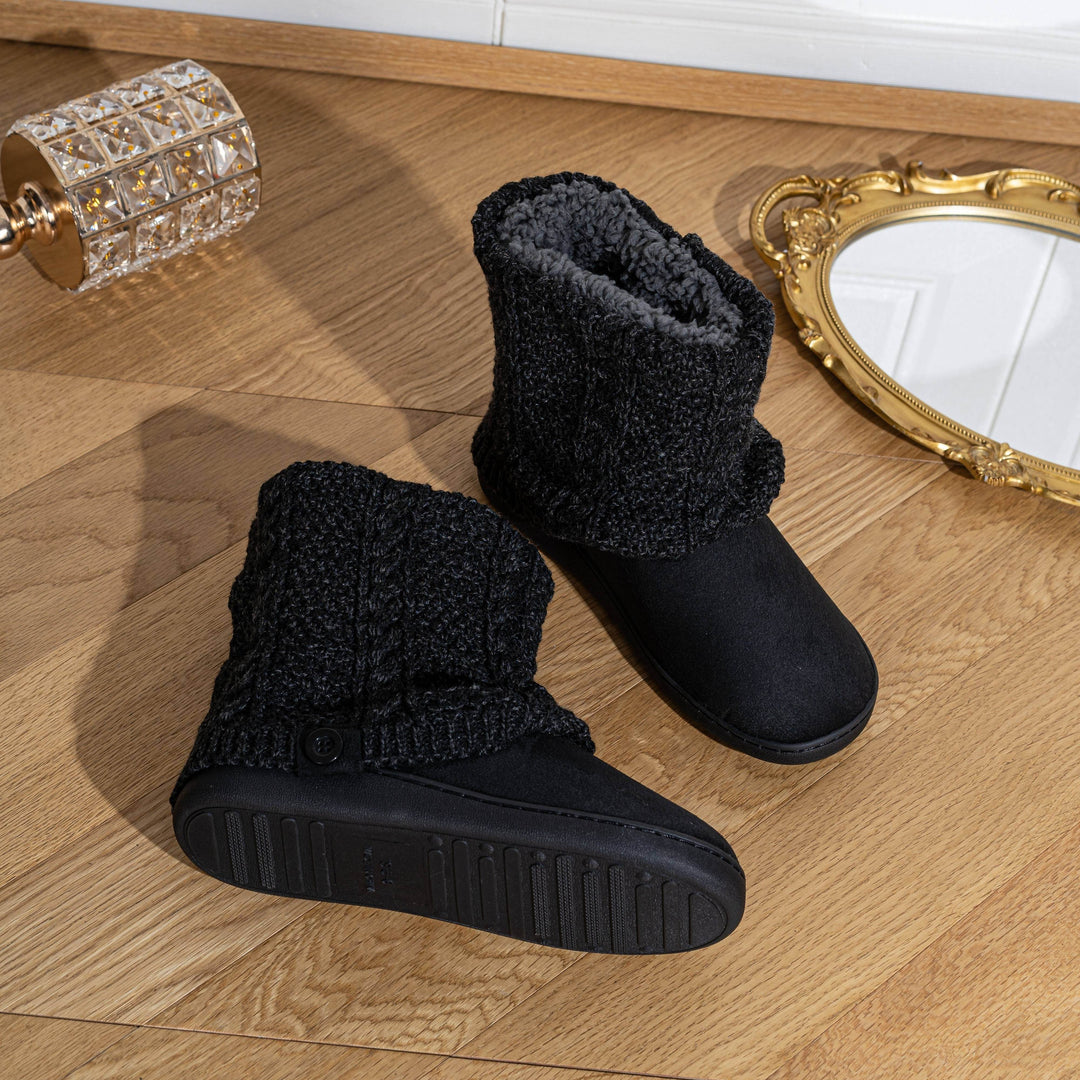 Willow | Cozy Fold-Cuff Boots