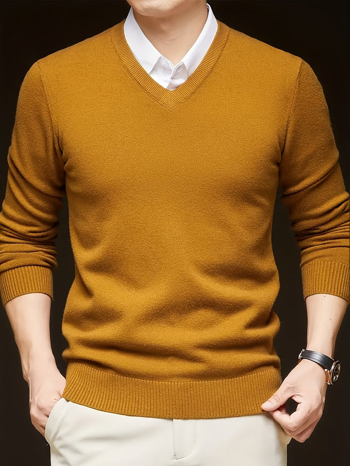 Alexander | Refined V-Neck Sweater