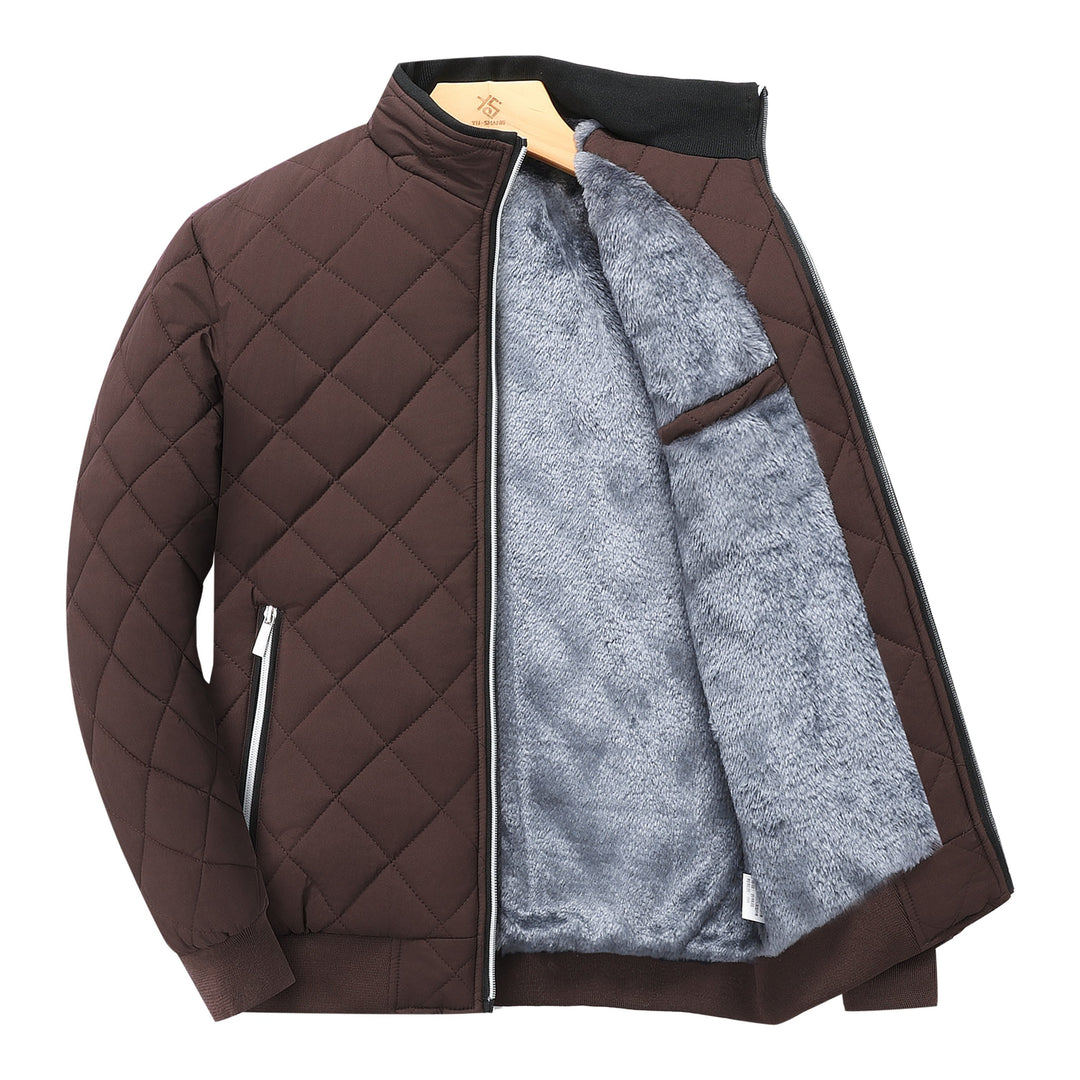 Winston | Quilted Fleece-Lined Bomber Jacket