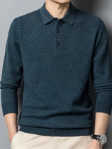 Alistair | Buttoned Collar Polo Shirt