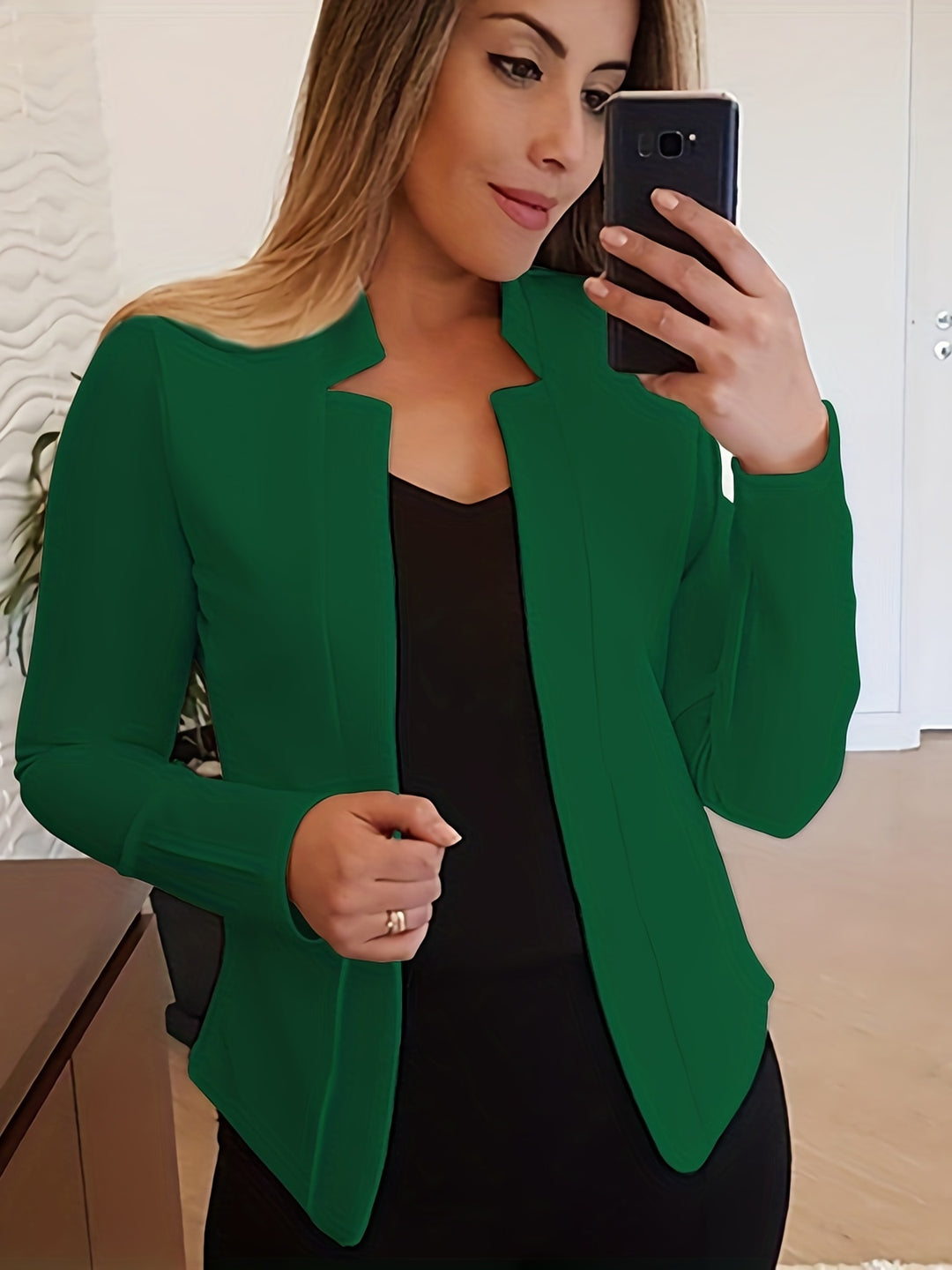 Yvonne | Open-Front Longline Jacket
