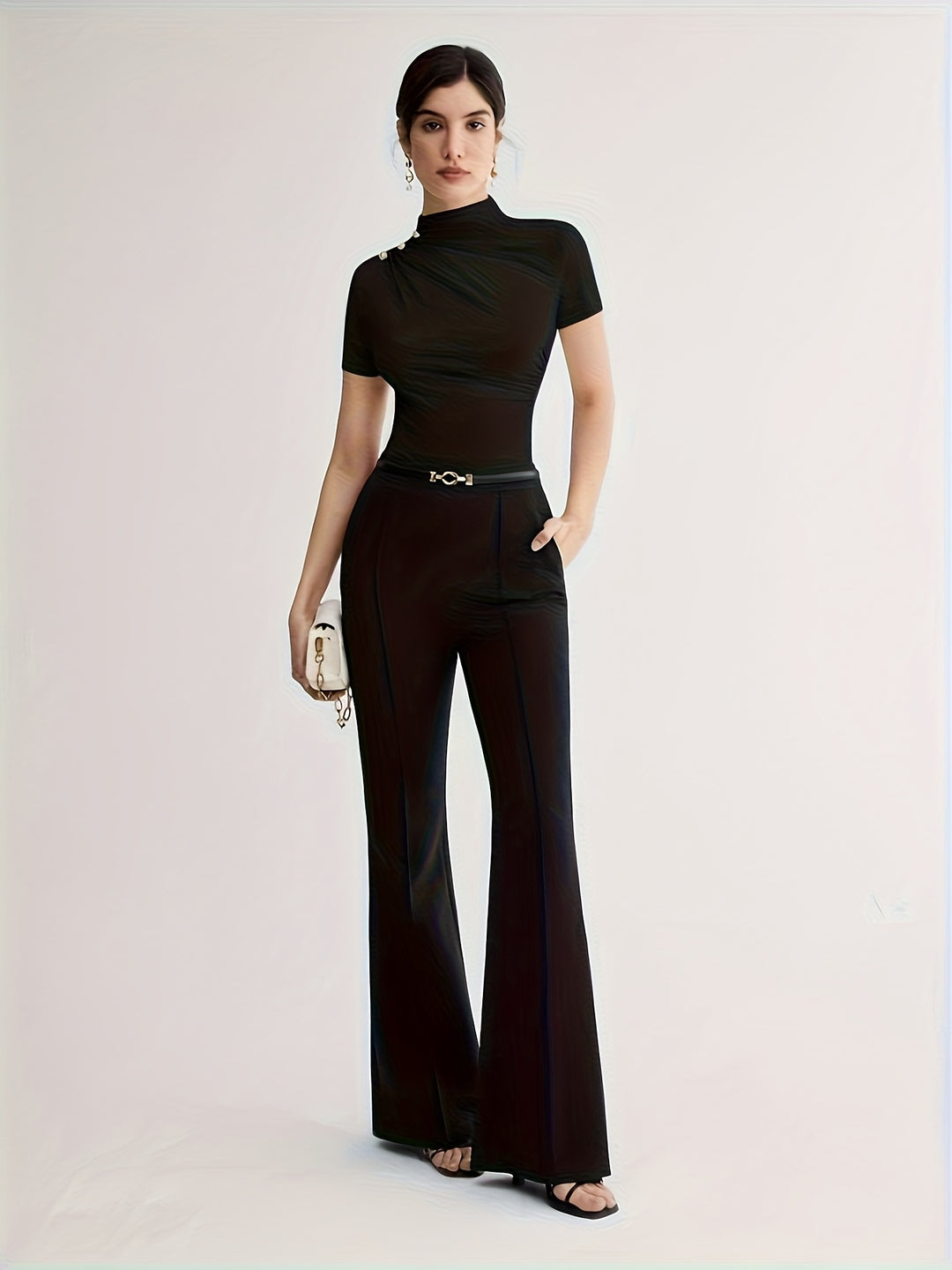 Larissa | Refined Mock-Neck Top