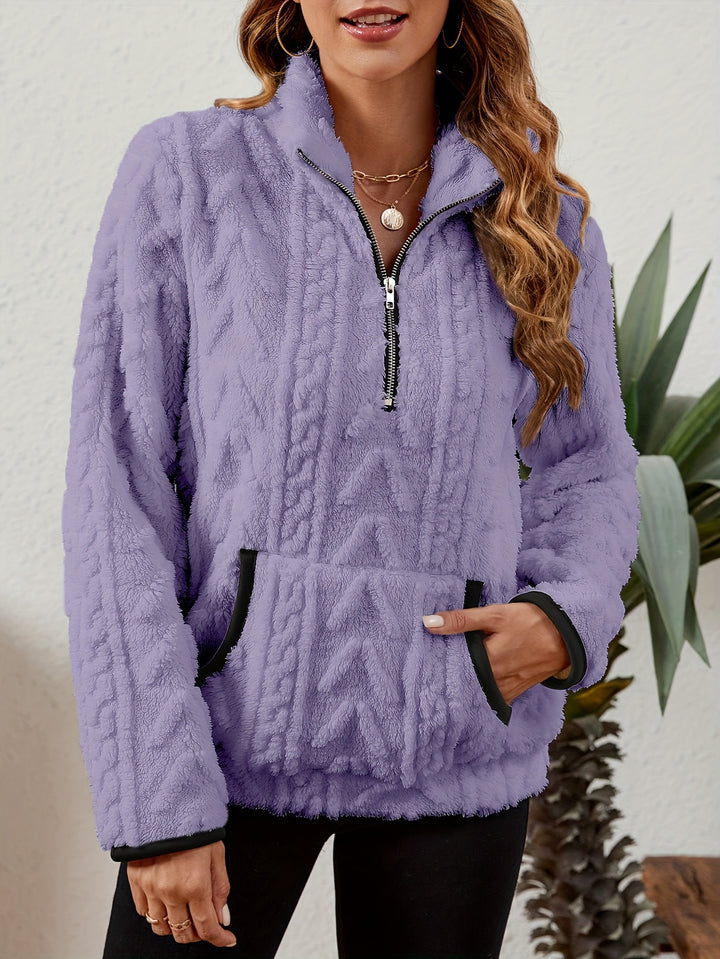 Regina | Cozy Half-Zip Pullover