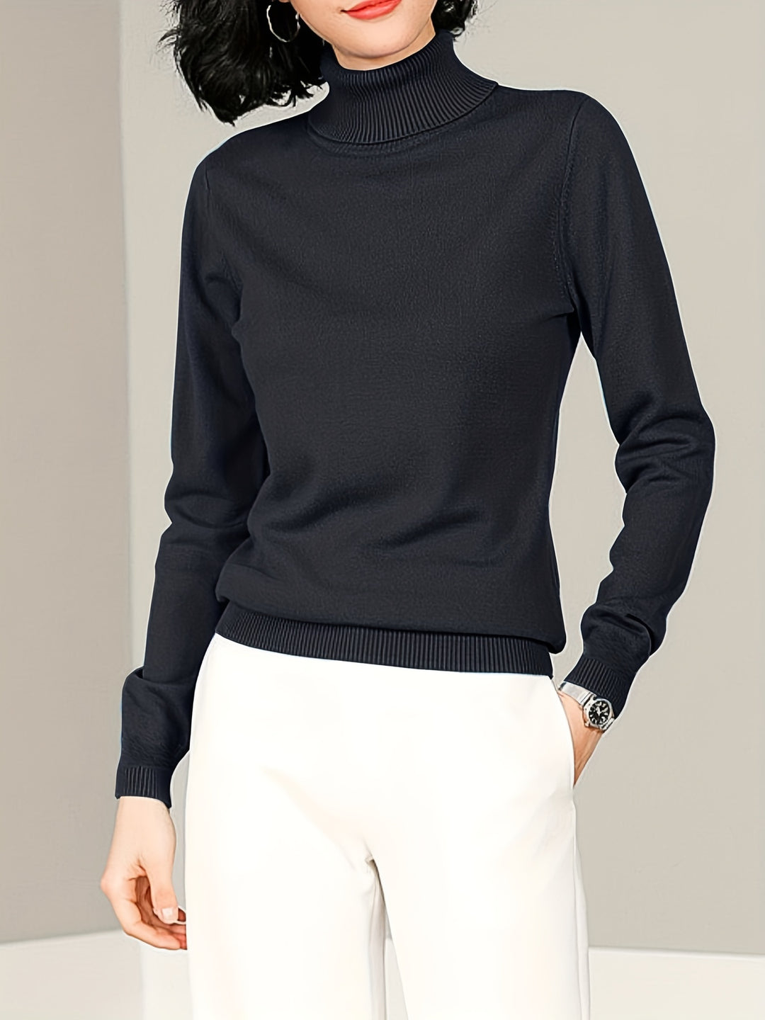 Lorraine | Cozy High-Neck Sweater