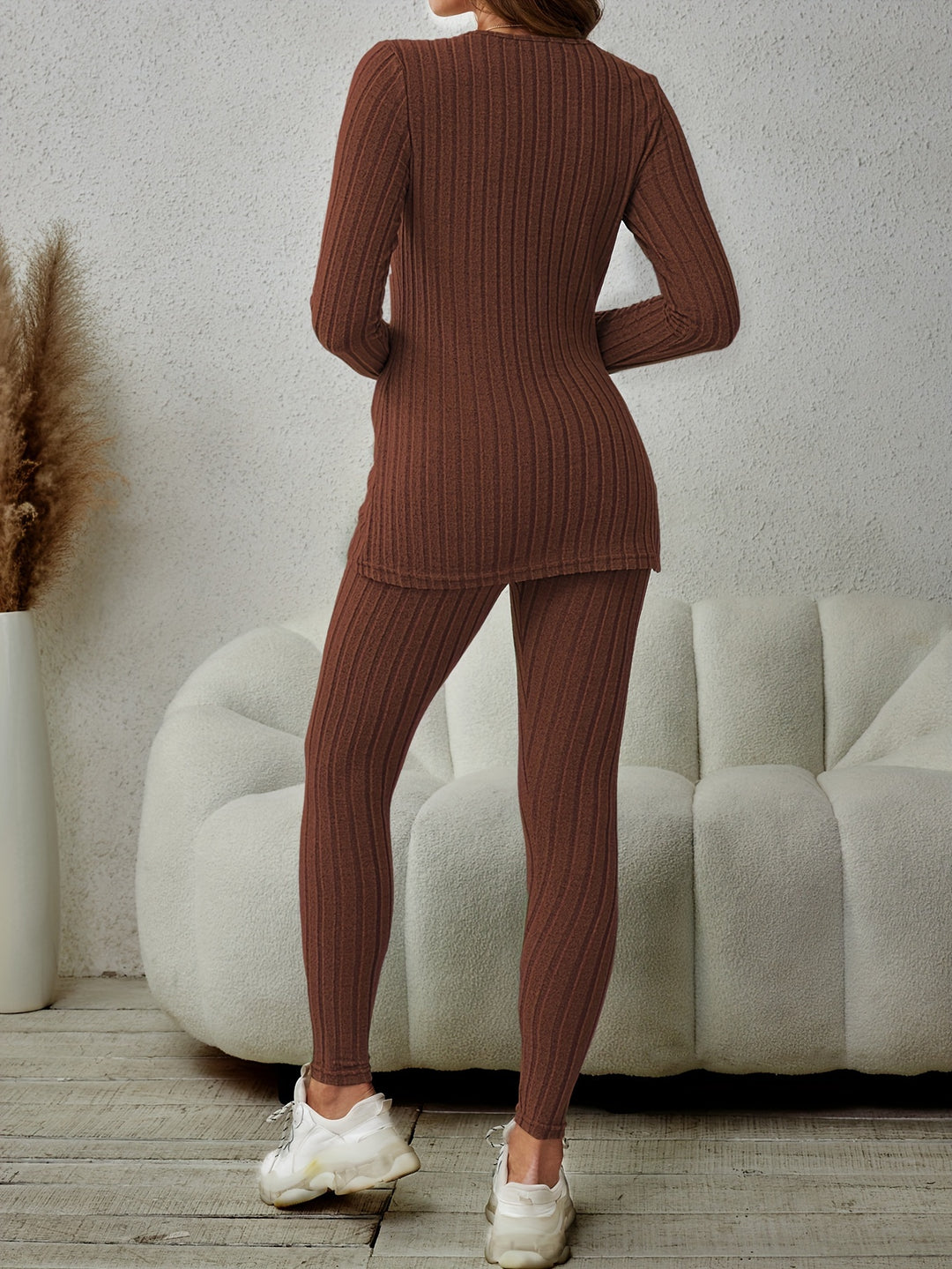 Tabitha | Ribbed Loose-Fit Two-Piece Set