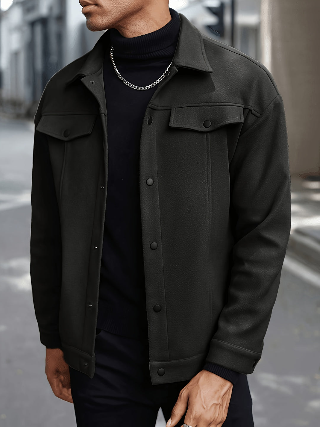 Lincoln | Classic Button-Up Jacket