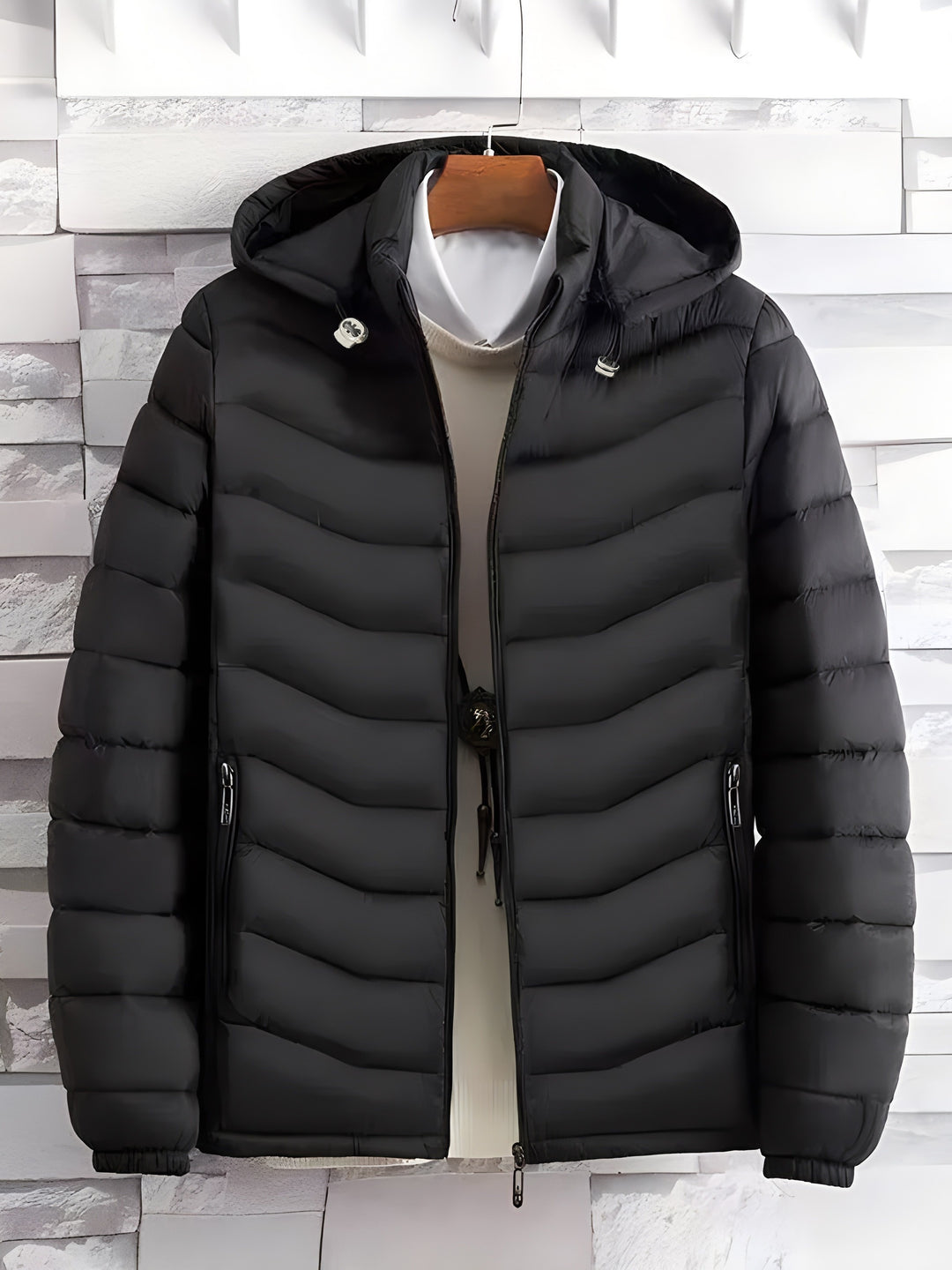 Silas | Hooded Quilted Puffer Jacket