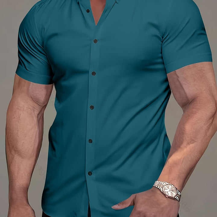 Lucas | Refined Short-Sleeve Button Shirt