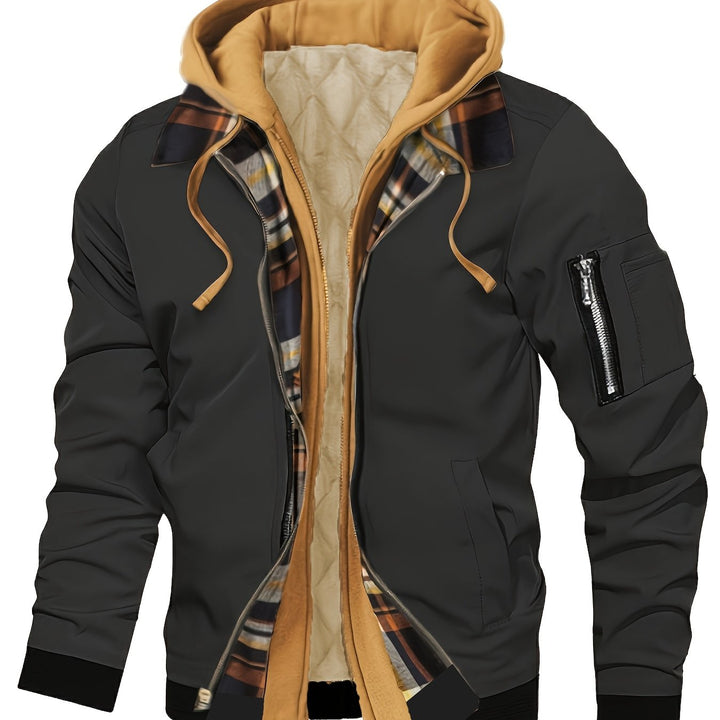 Archer | Insulated Hooded Zip-Up Jacket