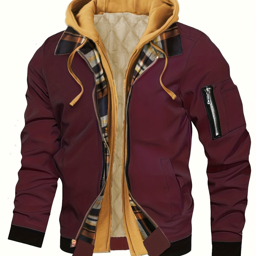 Archer | Insulated Hooded Zip-Up Jacket
