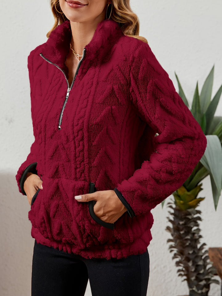 Regina | Cozy Half-Zip Pullover