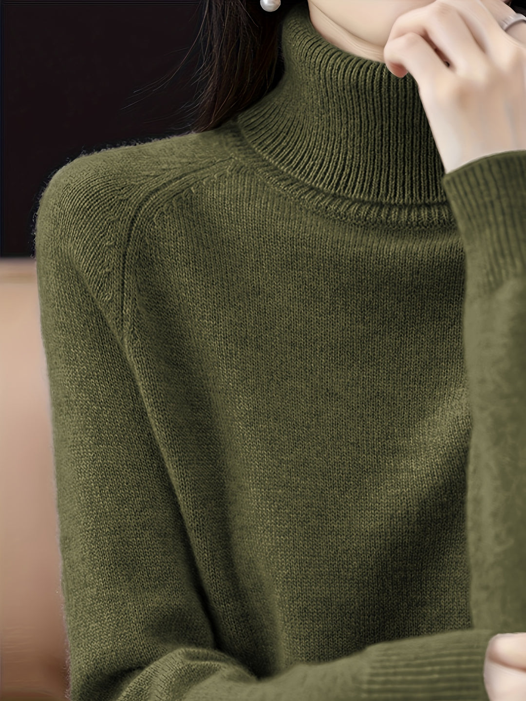 Annabel | Cozy Mock-Neck Sweater