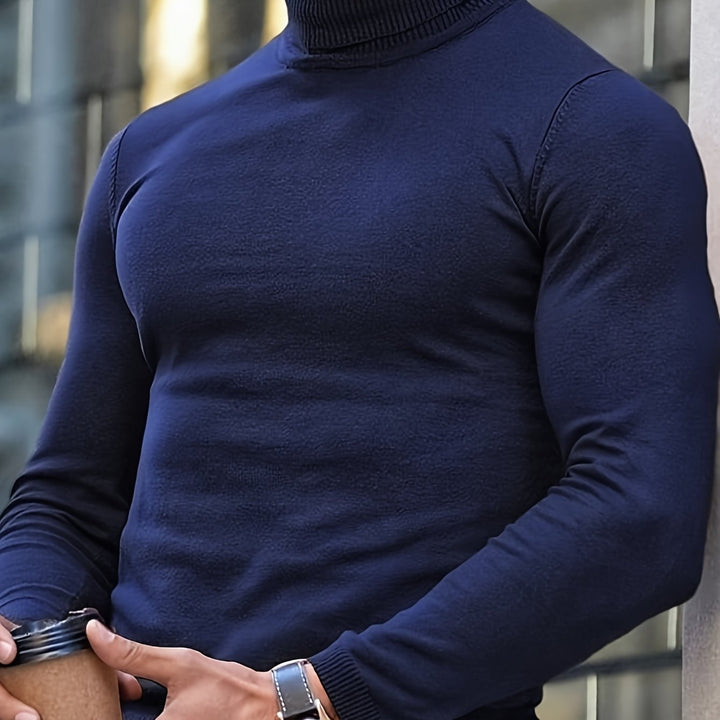 Lachlan | Refined High-Neck Sweater
