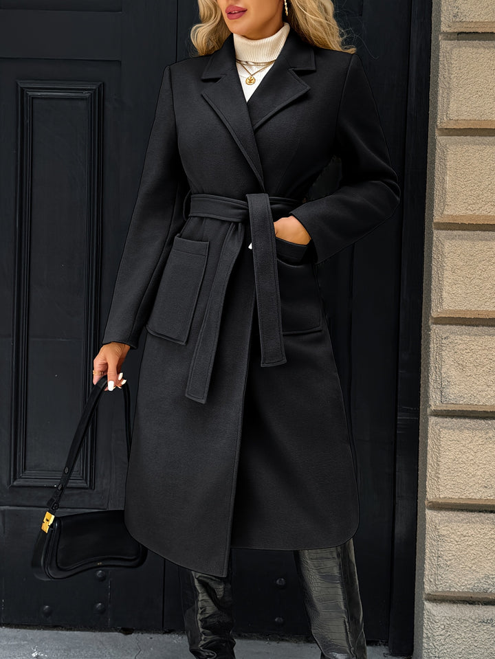 Loretta | Belted Longline Coat