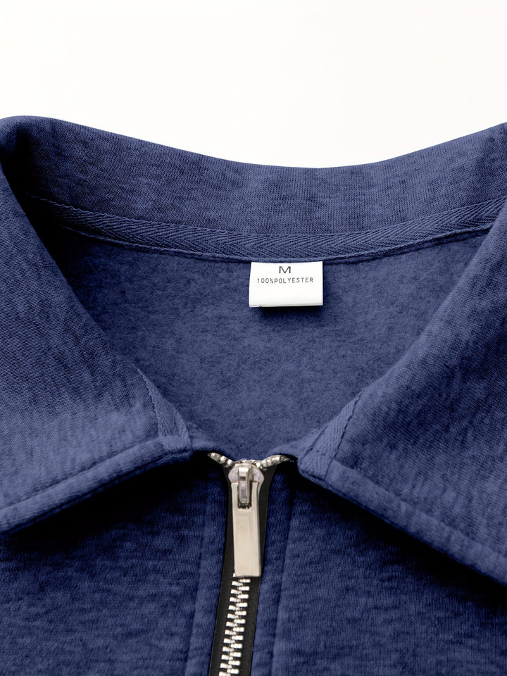 Donovan | Half-Zip Stand-Collar Pullover