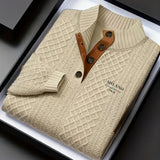 Ellis | Textured Stand-Collar Sweater