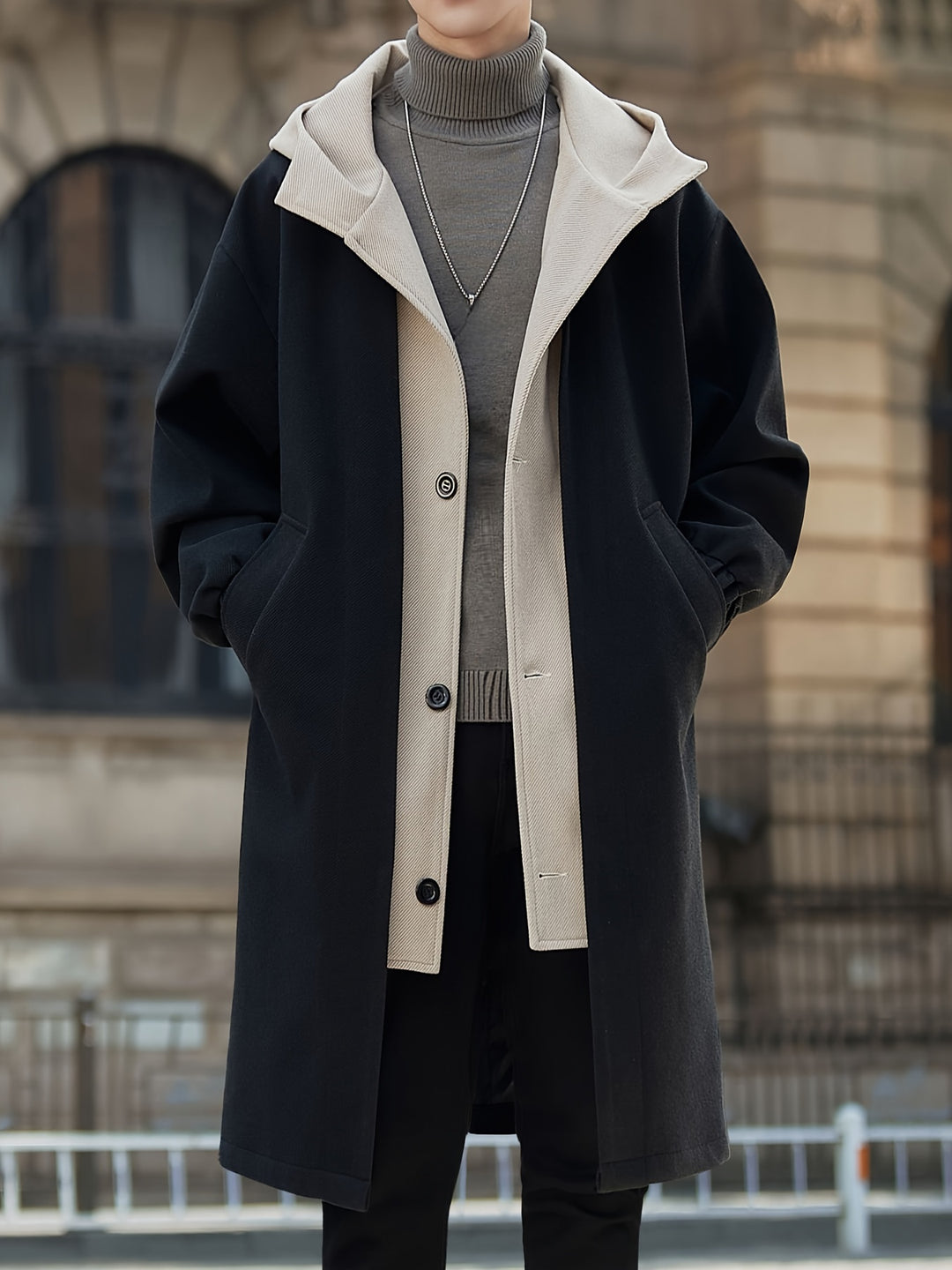 Calloway | Layered Mid-Length Coat