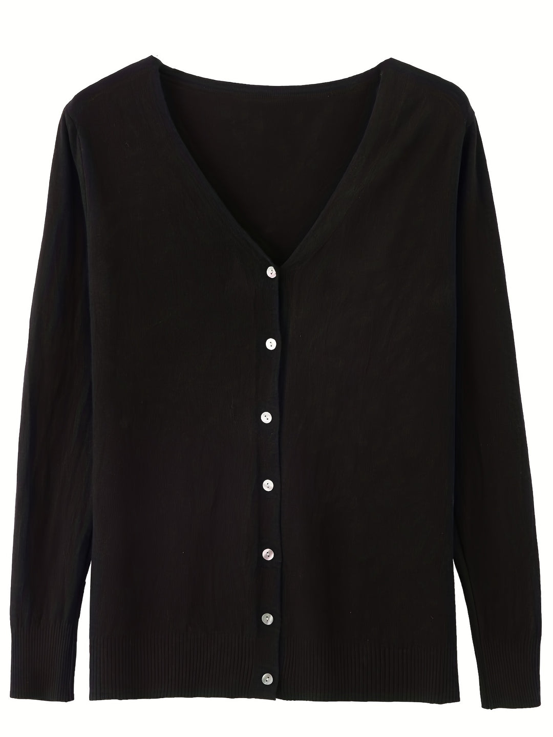 Cassandra | Lightweight Button-Front Cardigan