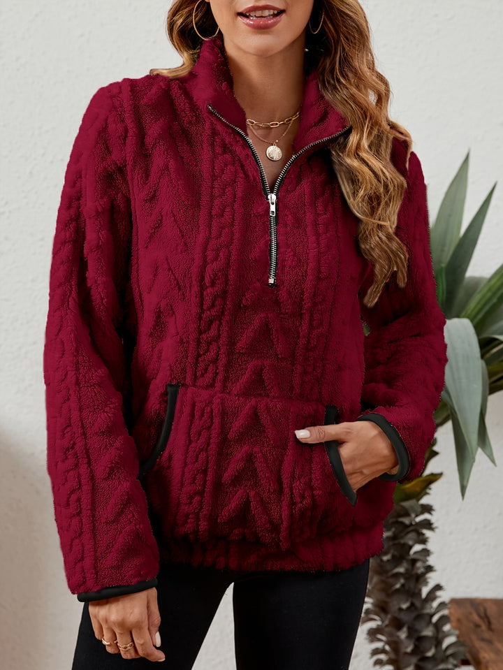 Regina | Cozy Half-Zip Pullover