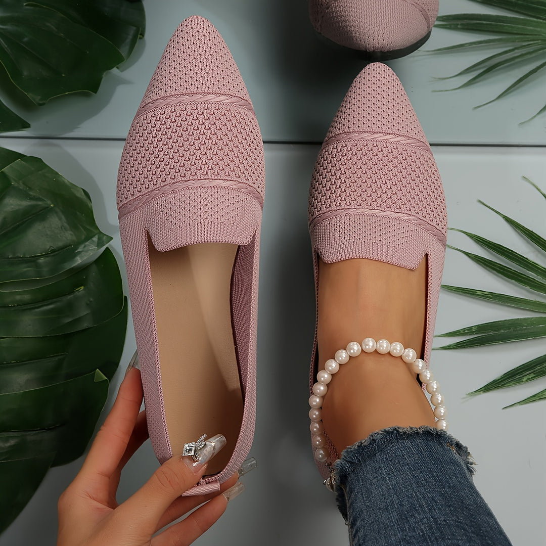 Delia | Pointed Comfort Flats