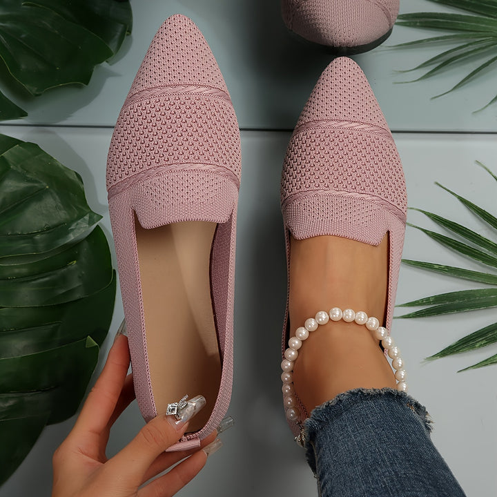 Delia | Pointed Comfort Flats