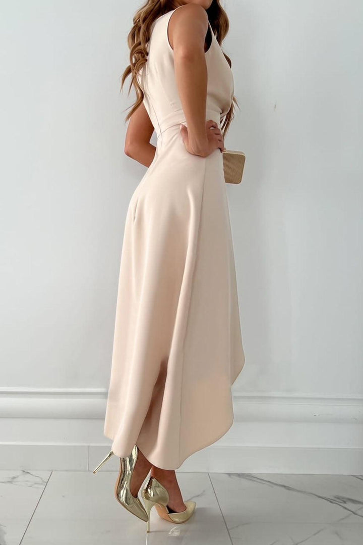 Isabella | Sleeveless Wrap Maxi Dress