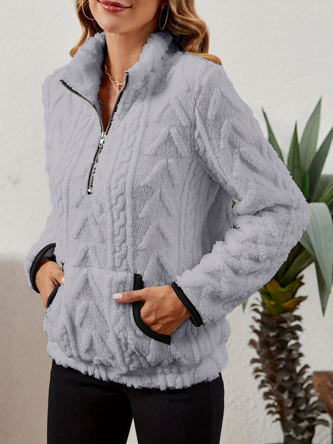 Regina | Cozy Half-Zip Pullover