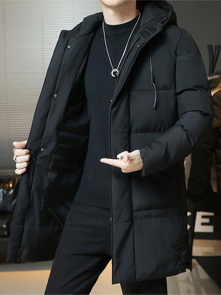 Elliot | Hooded Longline Padded Coat