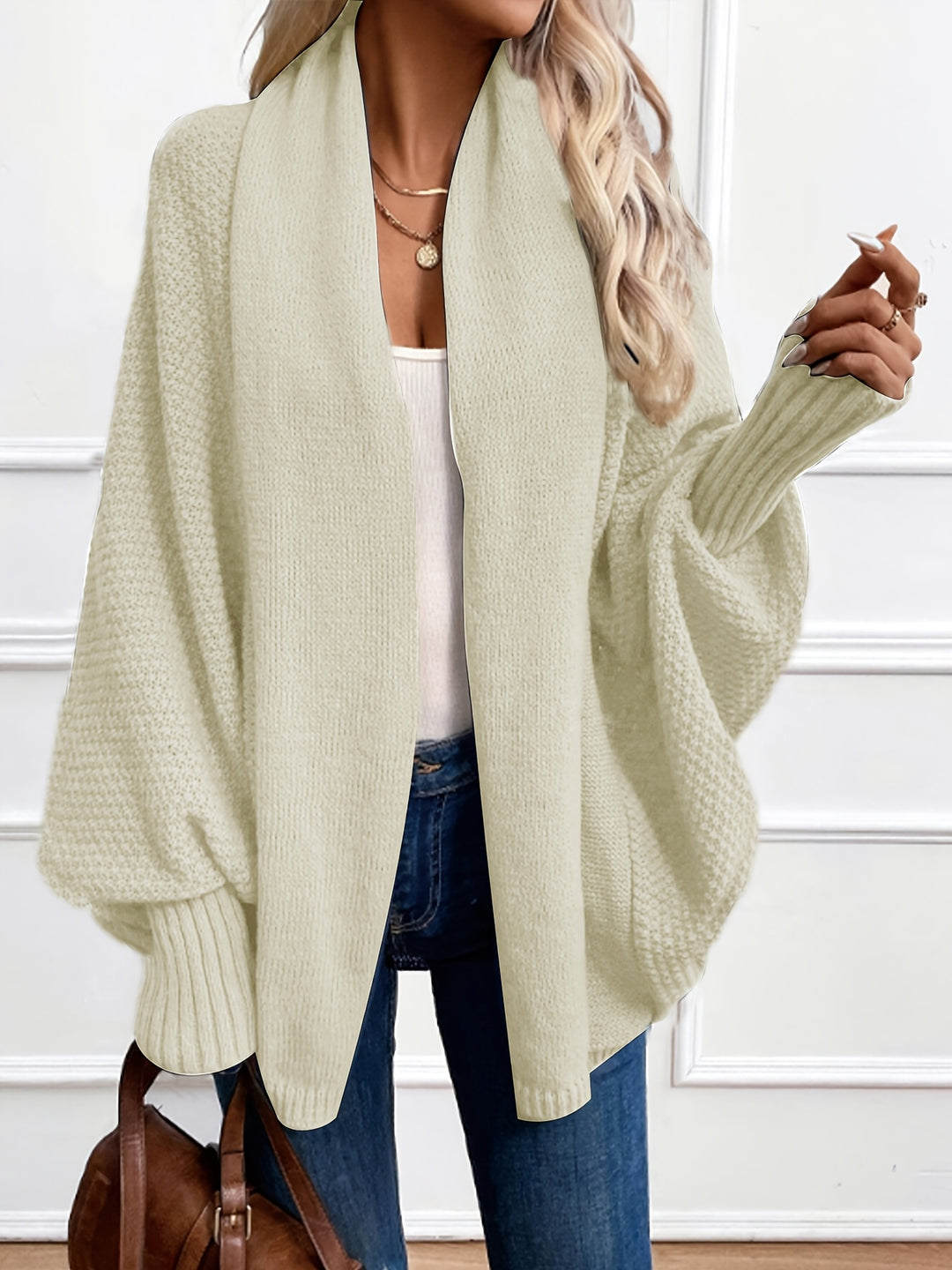 Adelaide | Relaxed Shawl-Collar Cardigan