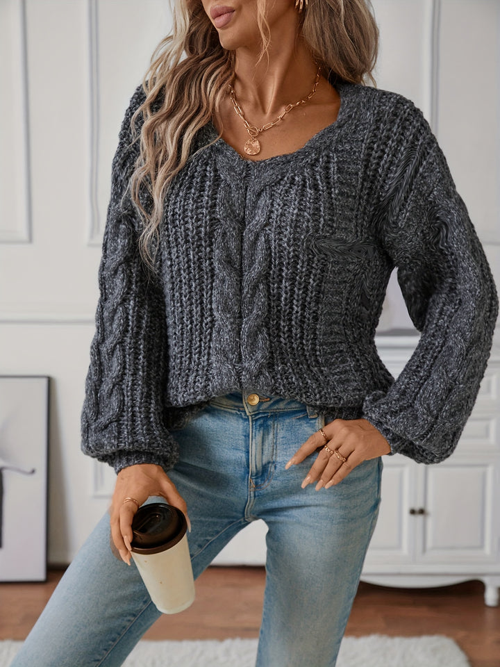 Elsie | Cozy Cable-Knit Sweater