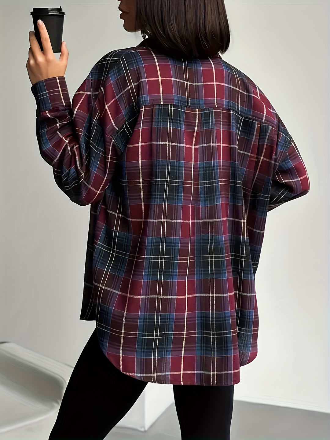 Lorelei | Relaxed Checkered Shirt