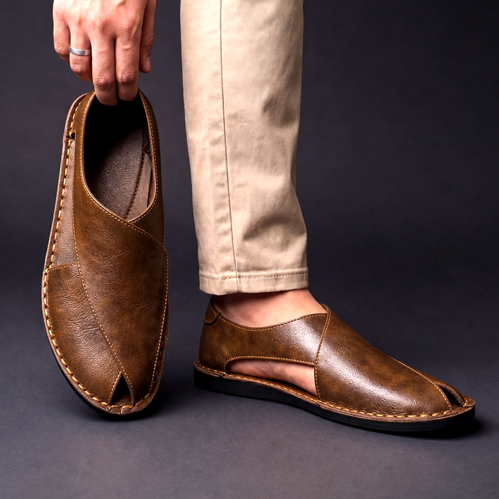 Roman | Handcrafted Open-Toe Sandals