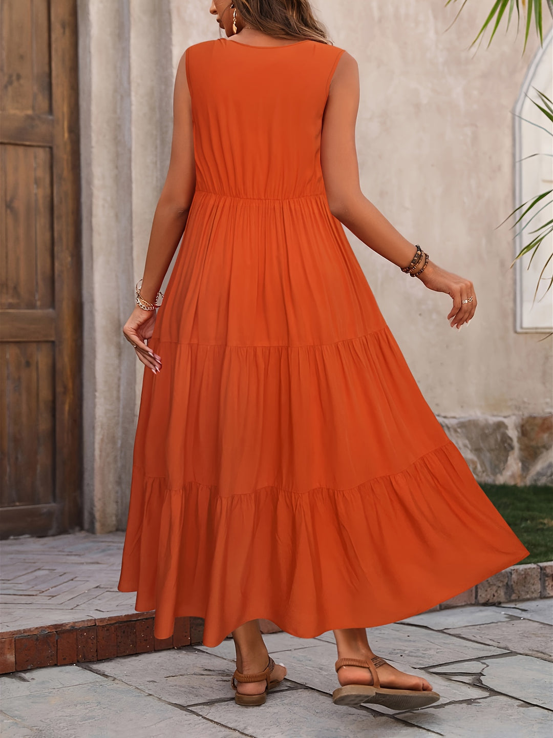 Marlena | Flowing Tiered Maxi Dress