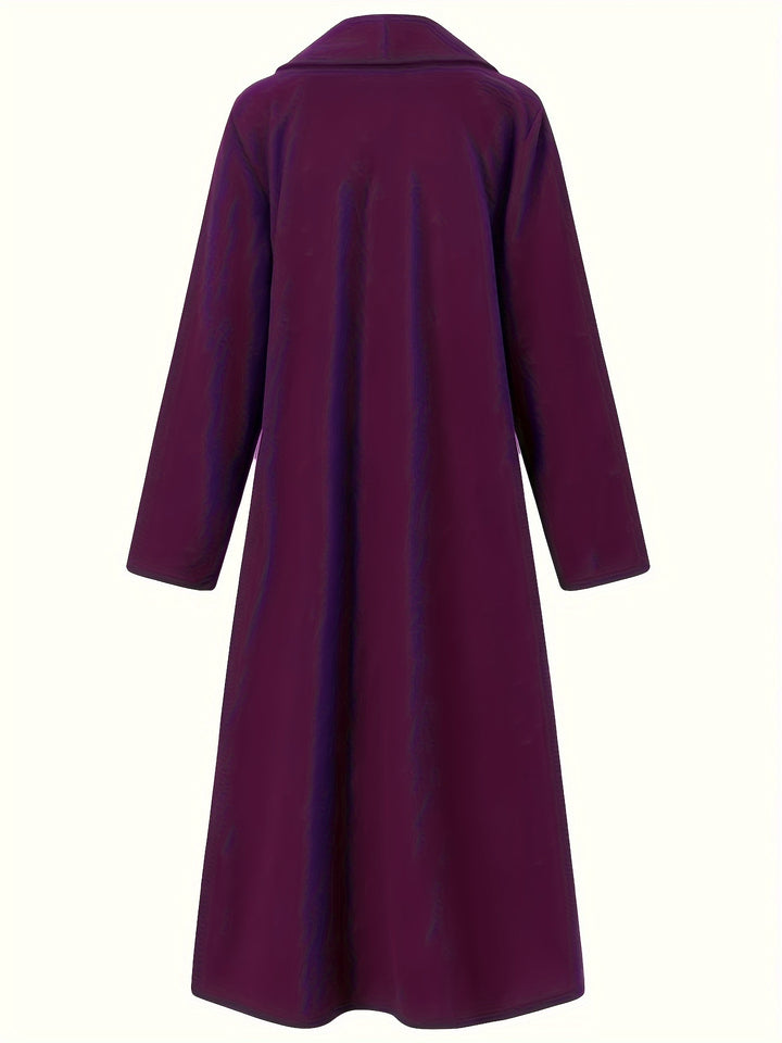 Tabitha | Floor-Length Draped Coat