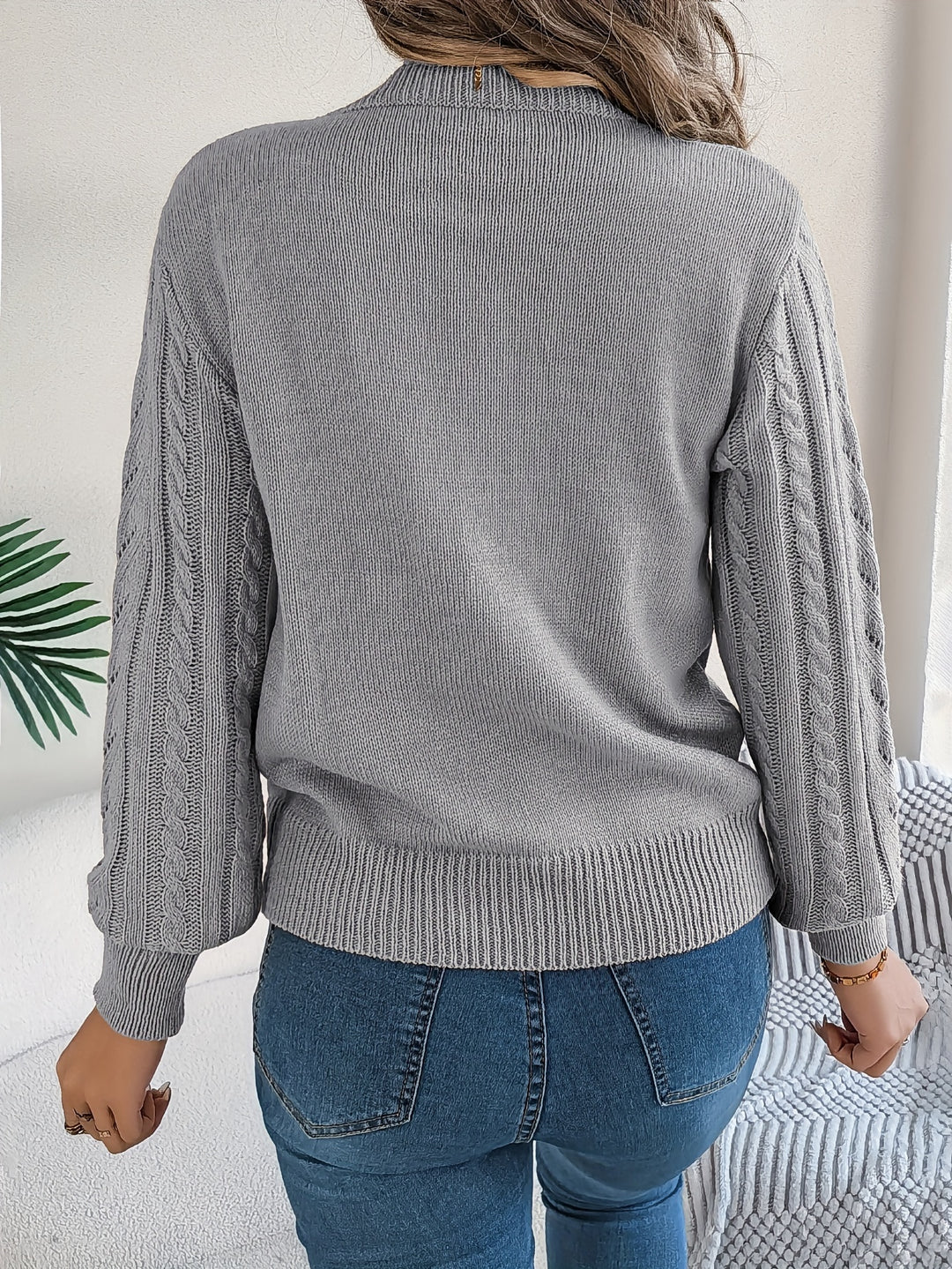 Marissa | Textured Cable-Knit Sweater