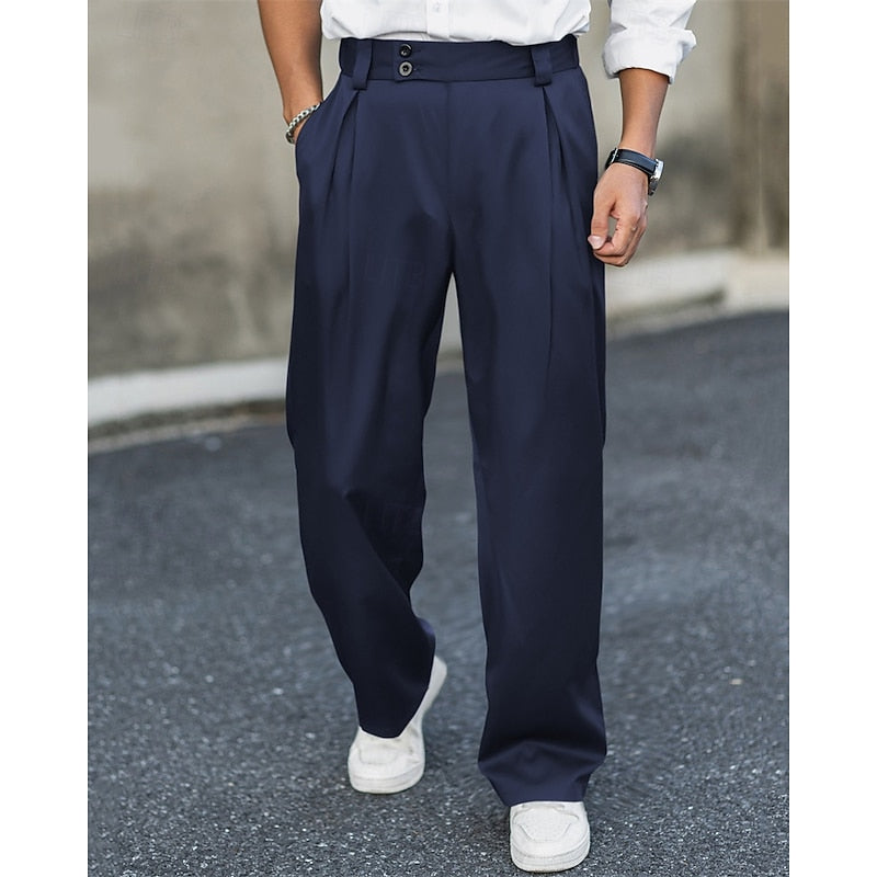 Wallace | Tailored Pleated Trousers