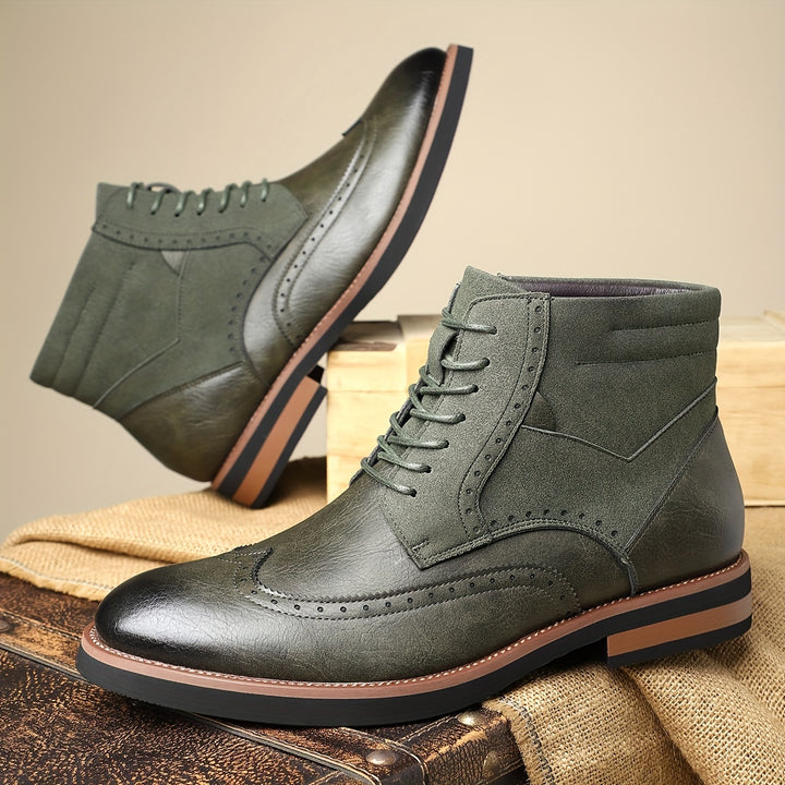 Maurice | Classic Brogue Ankle Boots