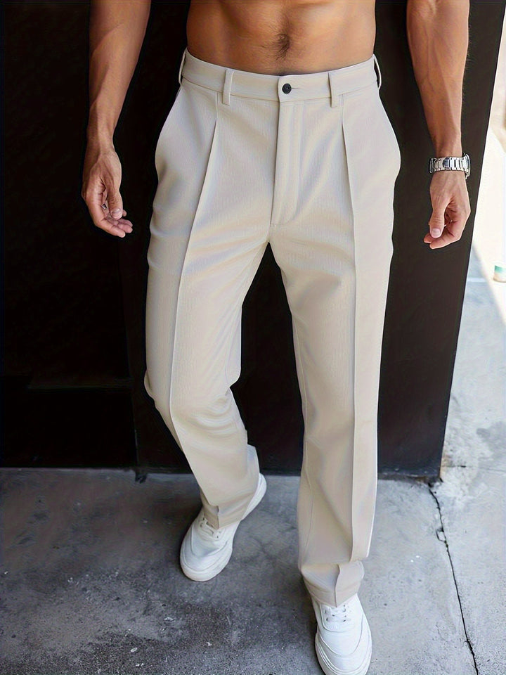 Jonathan | Tailored Straight-Leg Trousers