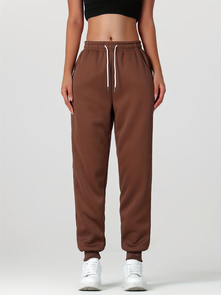 Heather | Cozy Cuffed Lounge Joggers