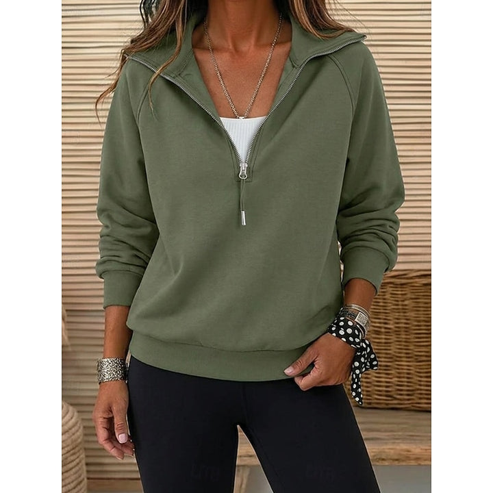 Vera | Quarter-Zip Collared Pullover