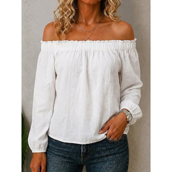 Elodie | Off-Shoulder Ruched Top