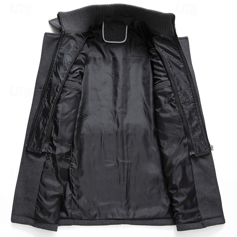 Wallace | Tailored Longline Overcoat