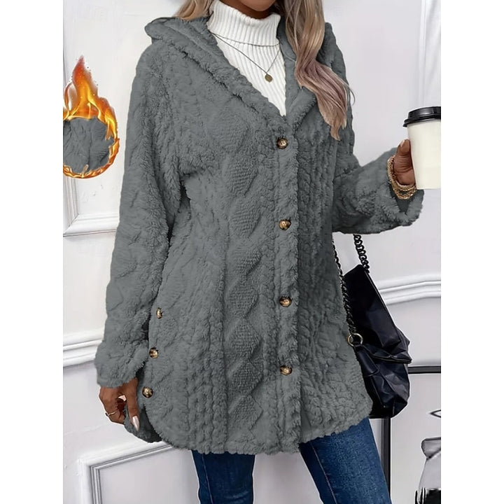 Carolyn | Textured Hooded Jacket